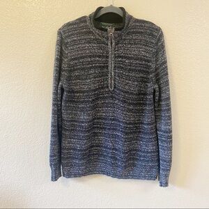 Woolrich Women's XL Quarter-Zip Wool-Blend Sweater